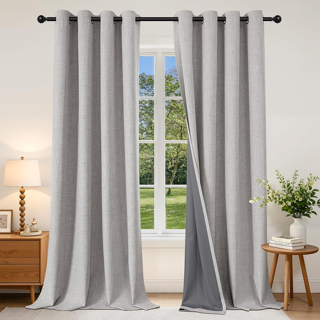 Blackout Grommet Curtains 2 Panels