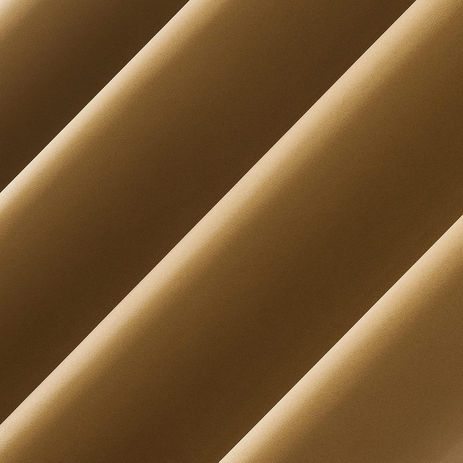 Gold Theater‑Grade Blackout Grommet Curtains 2‑Pack