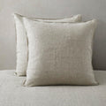100% Linen Euro Pillowcases Set of 2